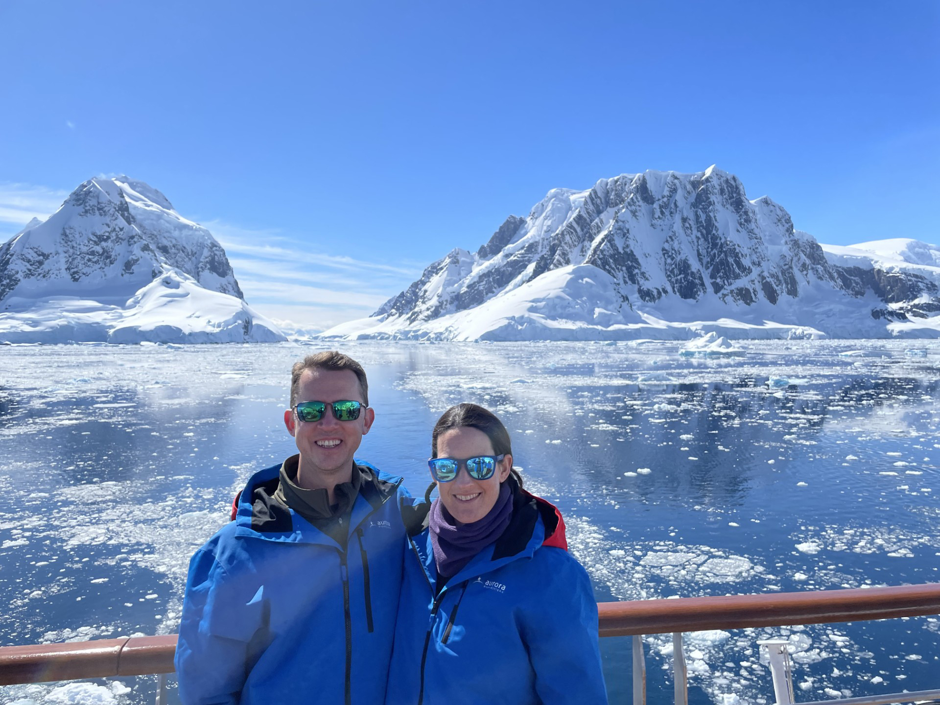 Mike in Antarctica