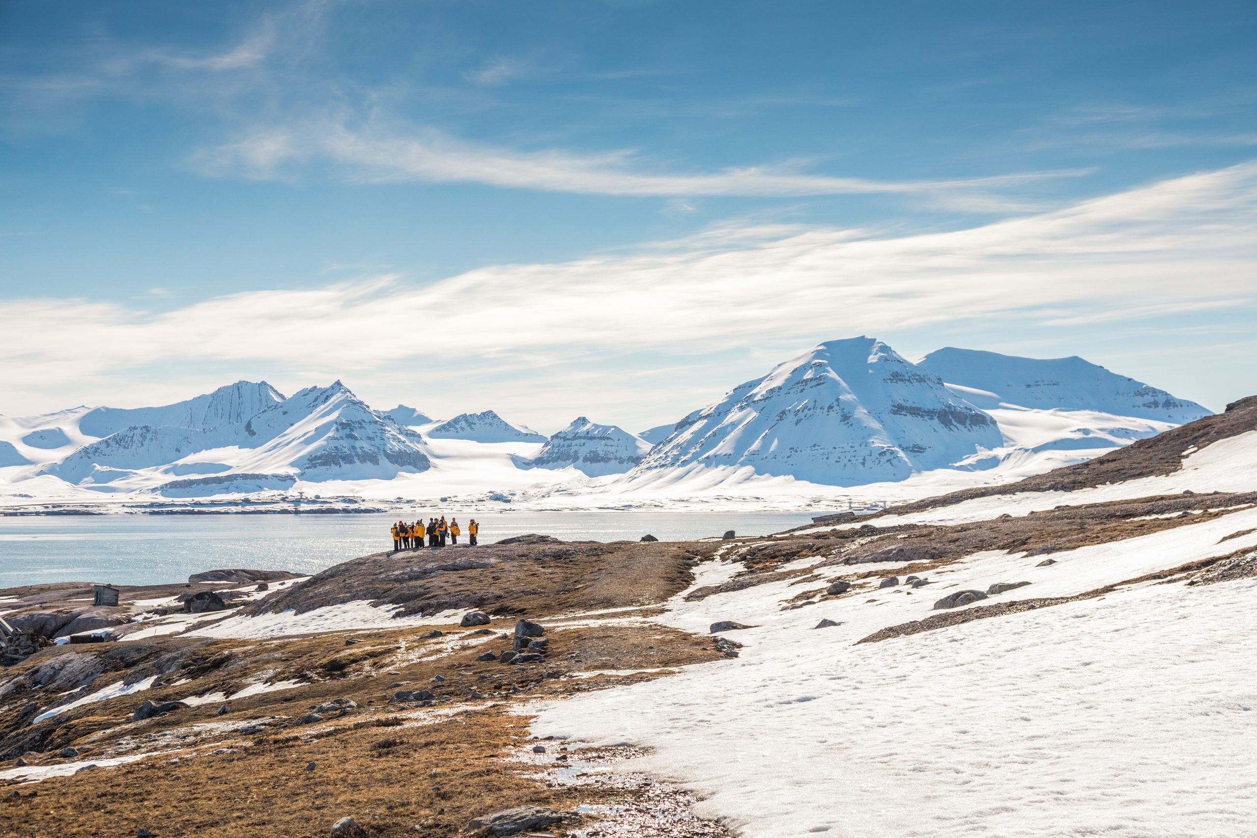 The stunning landscape of Svalbard