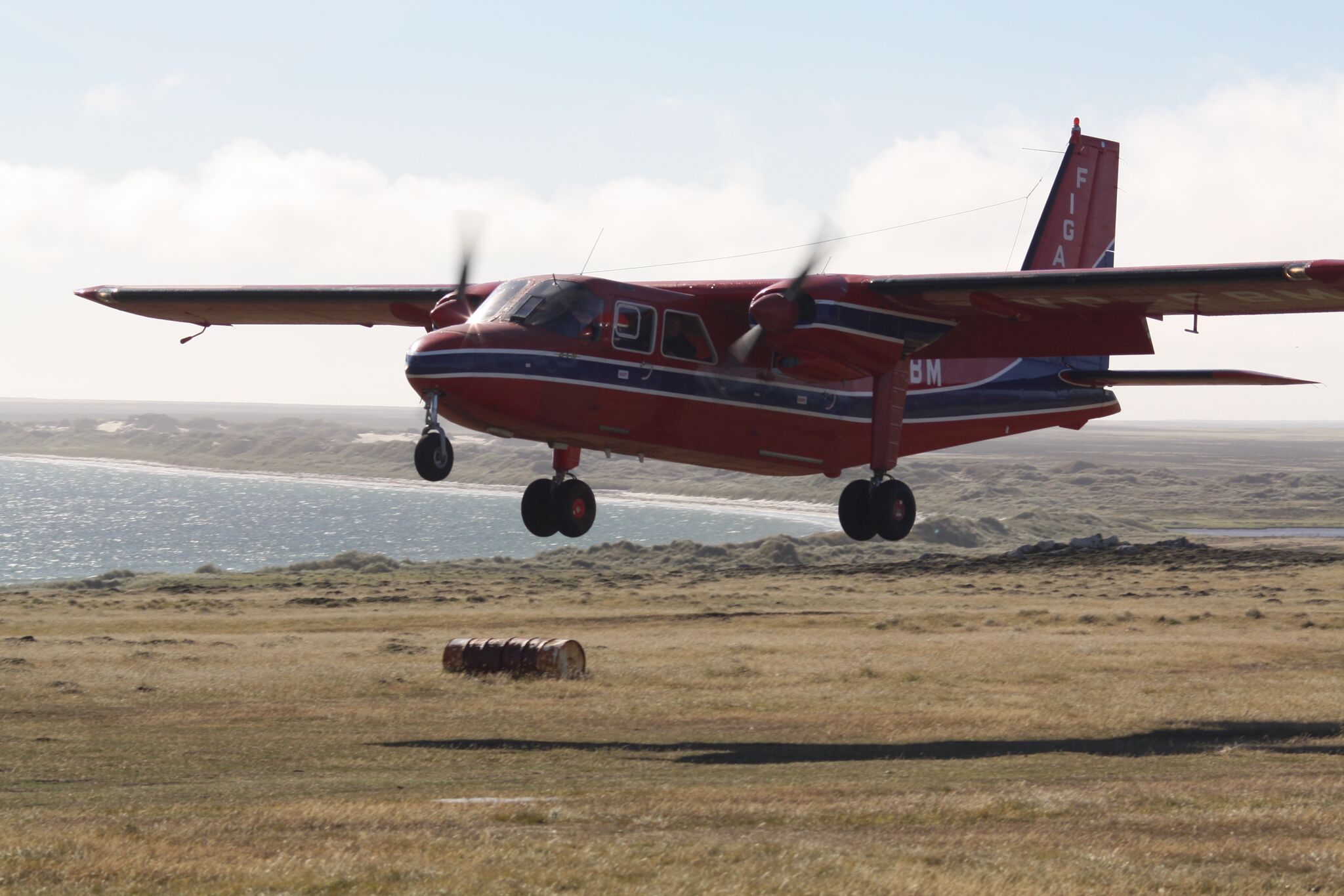 The Flight from Pebble Island