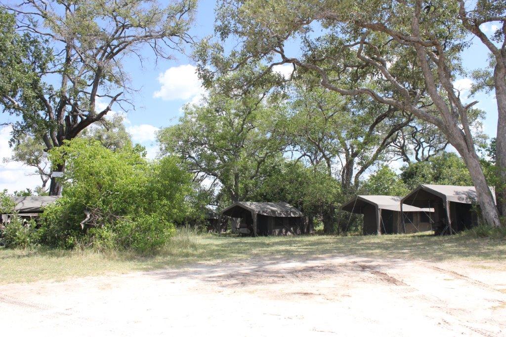 A mobile safari Camp in Botswana